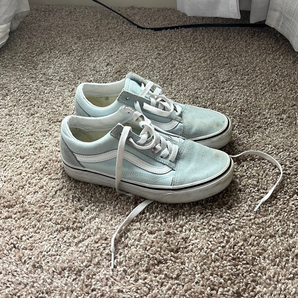 Baby Blue Vans